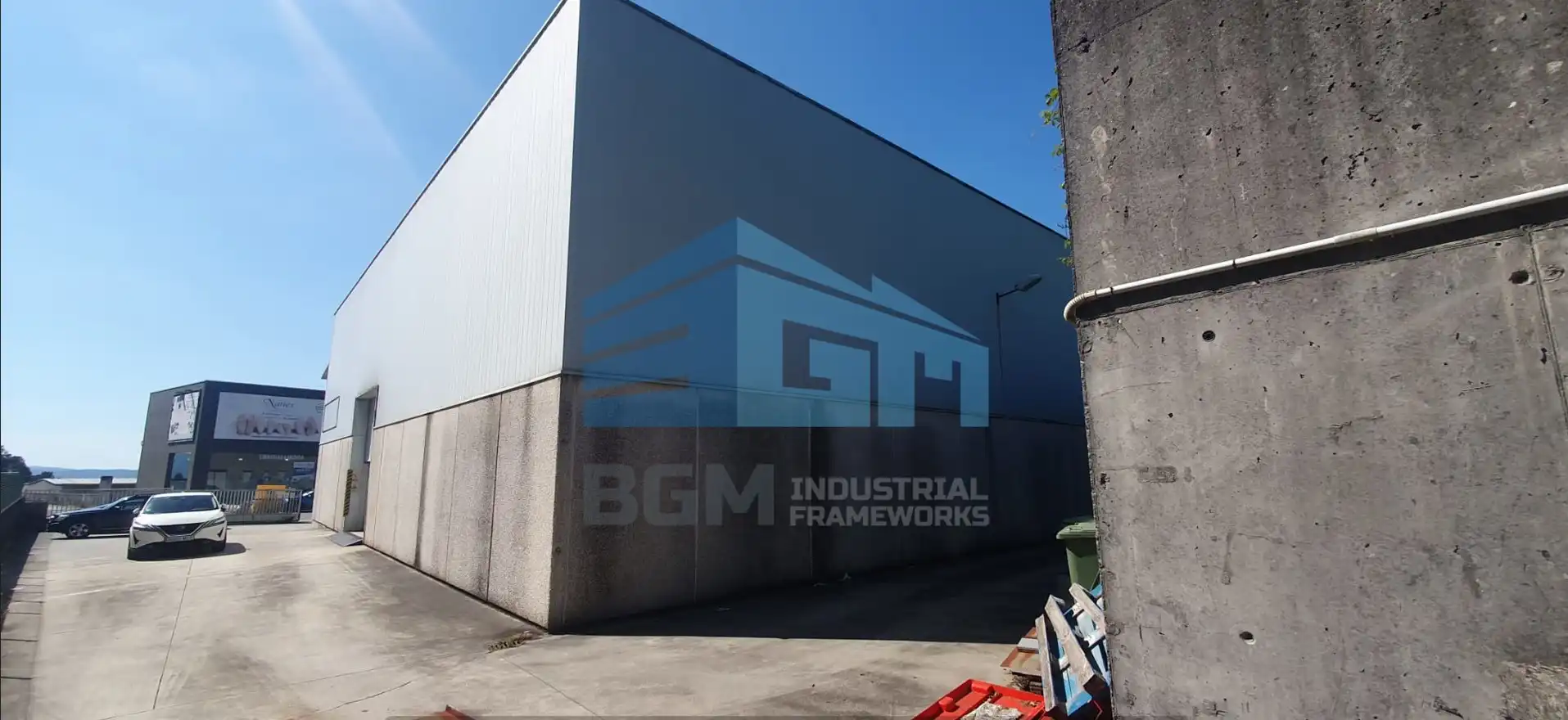 Exterior view of Industrial buildings for sale in Ames  with Heating and Alarm