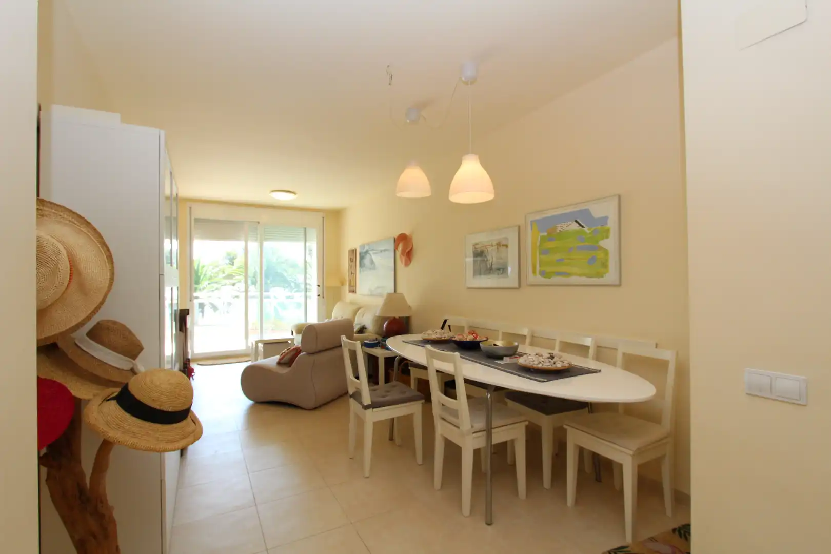 Dining room of Flat for sale in Mont-roig del Camp  with Air Conditioner, Heating and Terrace