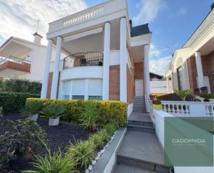 Exterior view of House or chalet for sale in El Masnou  with Air Conditioner, Heating and Private garden