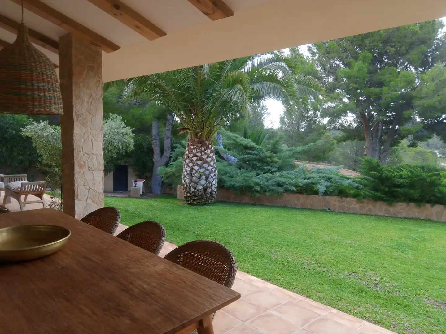 Jardí de Casa o xalet en venda en Tibi amb Aire condicionat, Jardí privat i Parquet