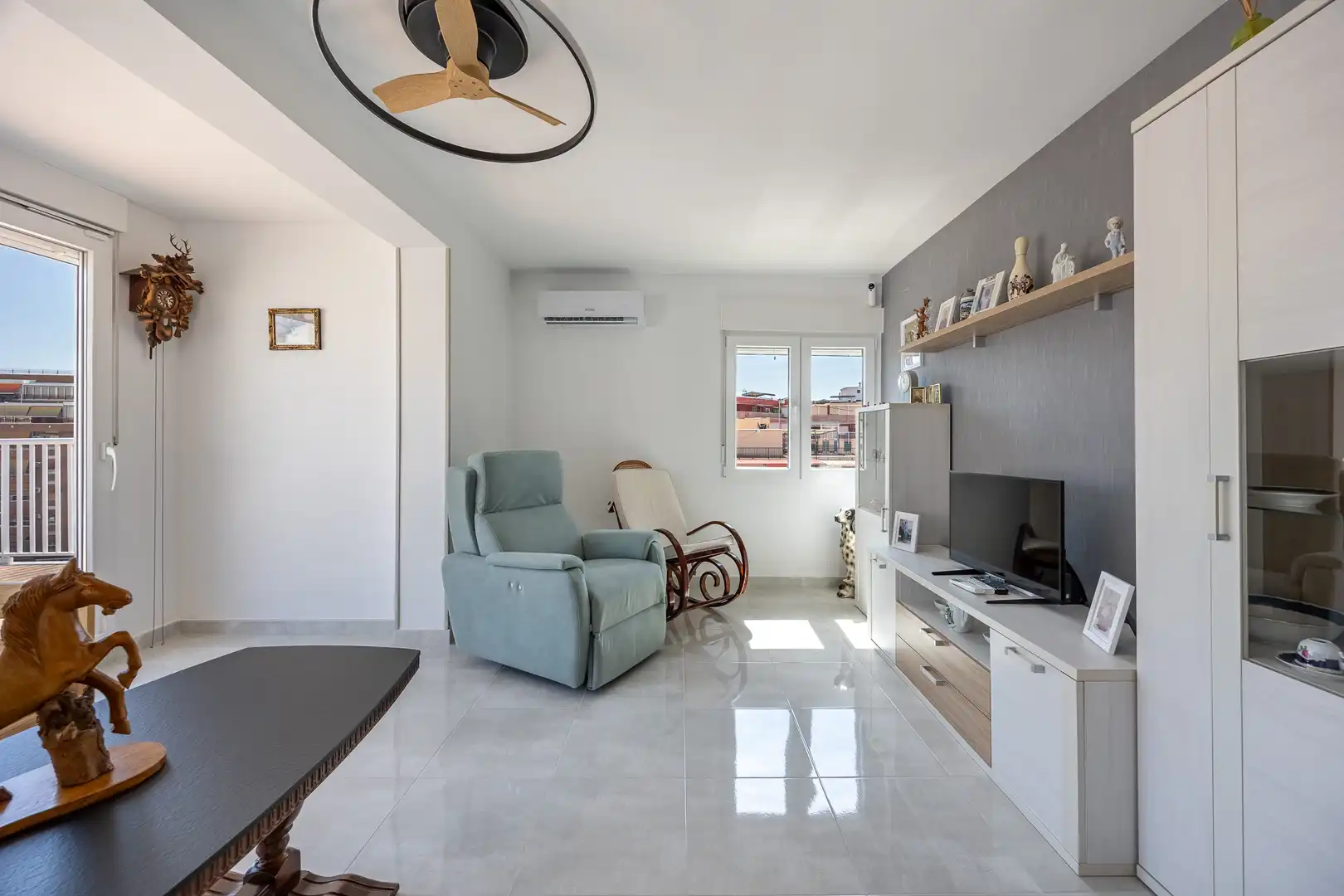 Living room of Attic for sale in Benidorm  with Furnished