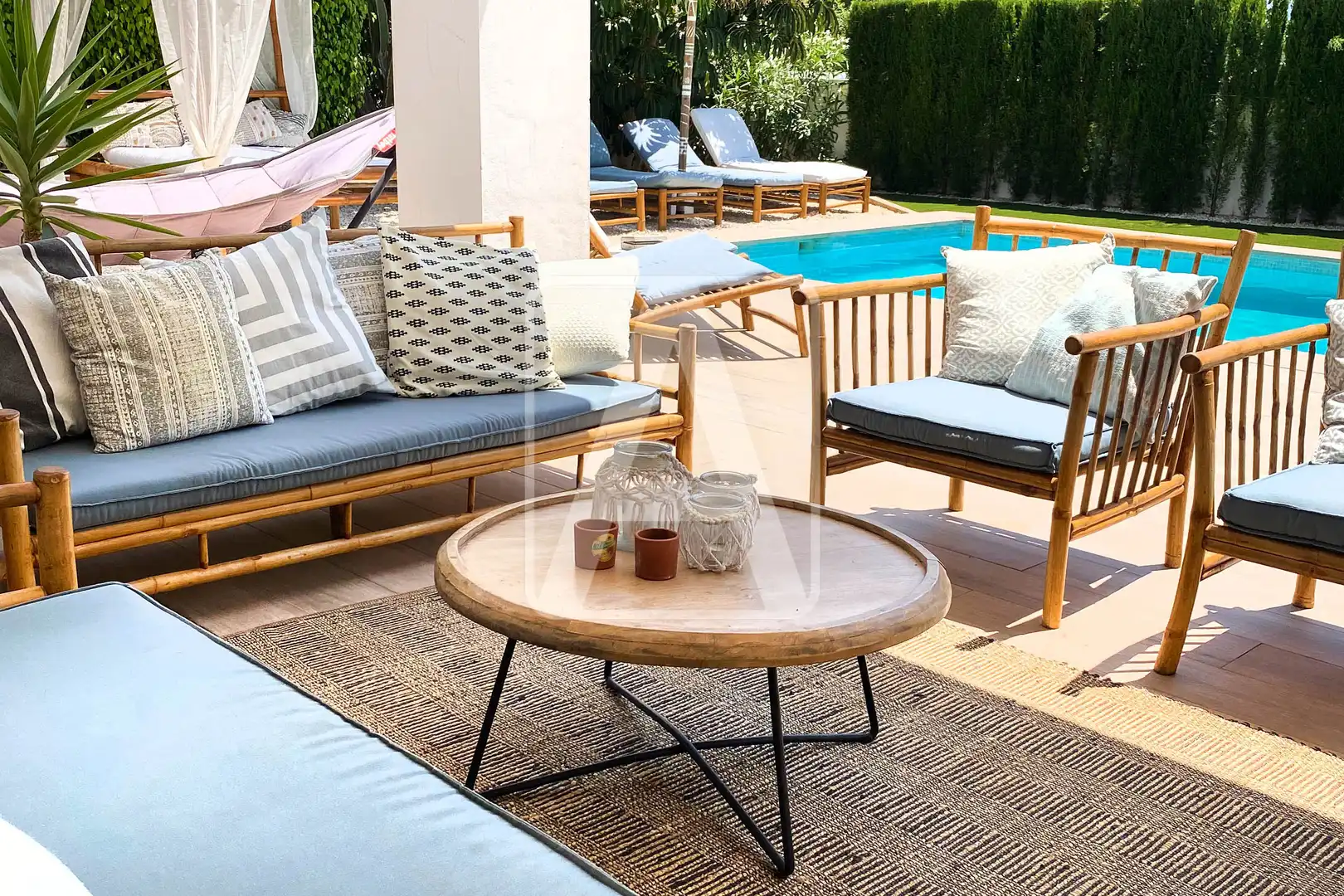 Terraza de Casa o chalet en venta en Benissa con Aire acondicionado, Calefacción y Jardín privado