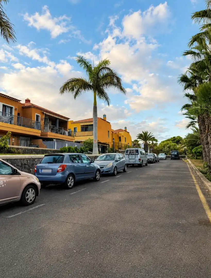 Exterior view of Flat for sale in Arona  with Furnished, Balcony and Community pool