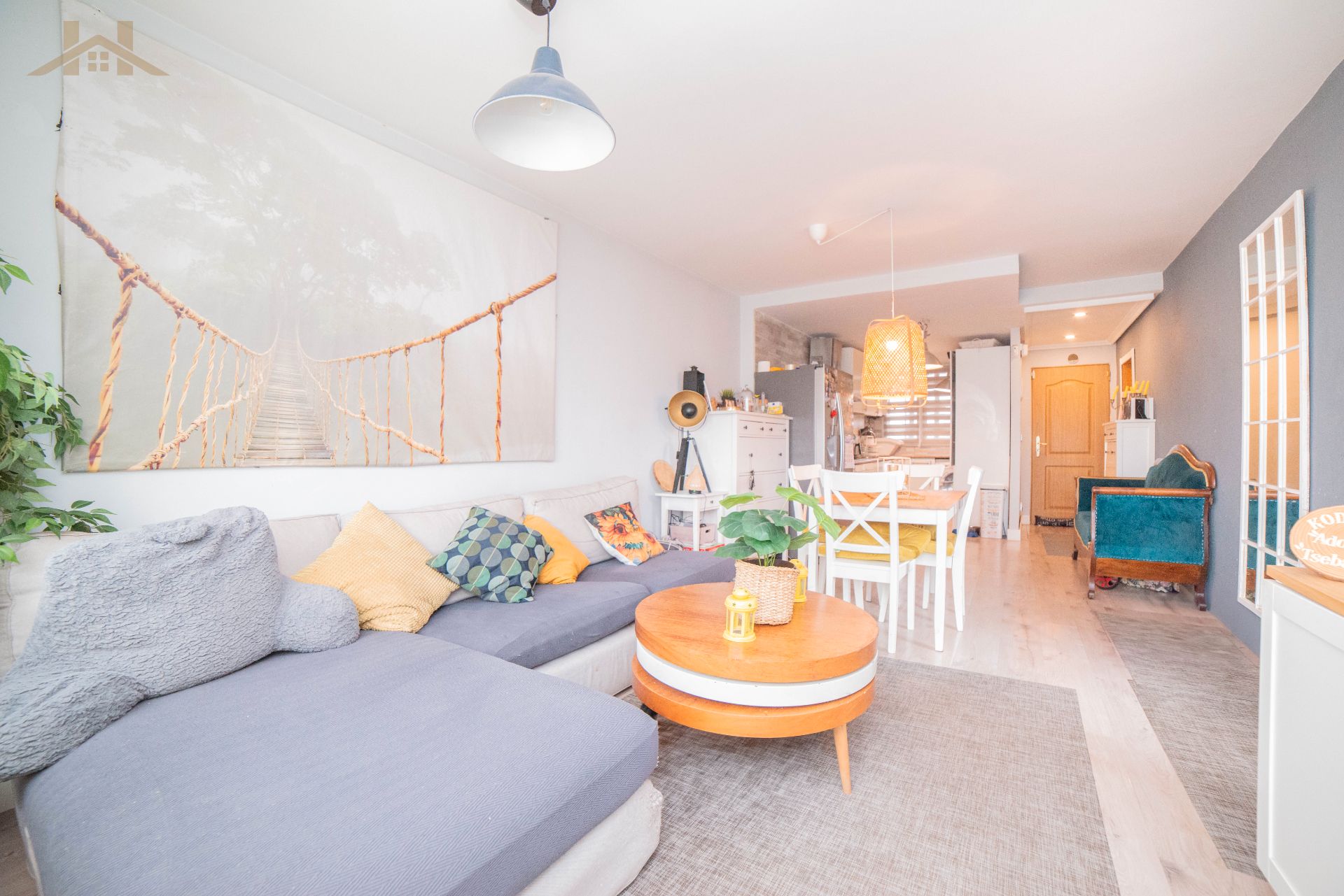 Sala d'estar de Pis en venda en San Martín de la Vega amb Aire condicionat, Calefacció i Terrassa