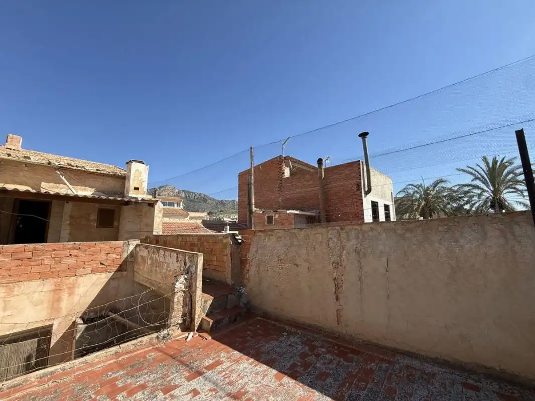 Vista exterior de Casa adosada en venta en Abanilla con Calefacción, Terraza y Trastero