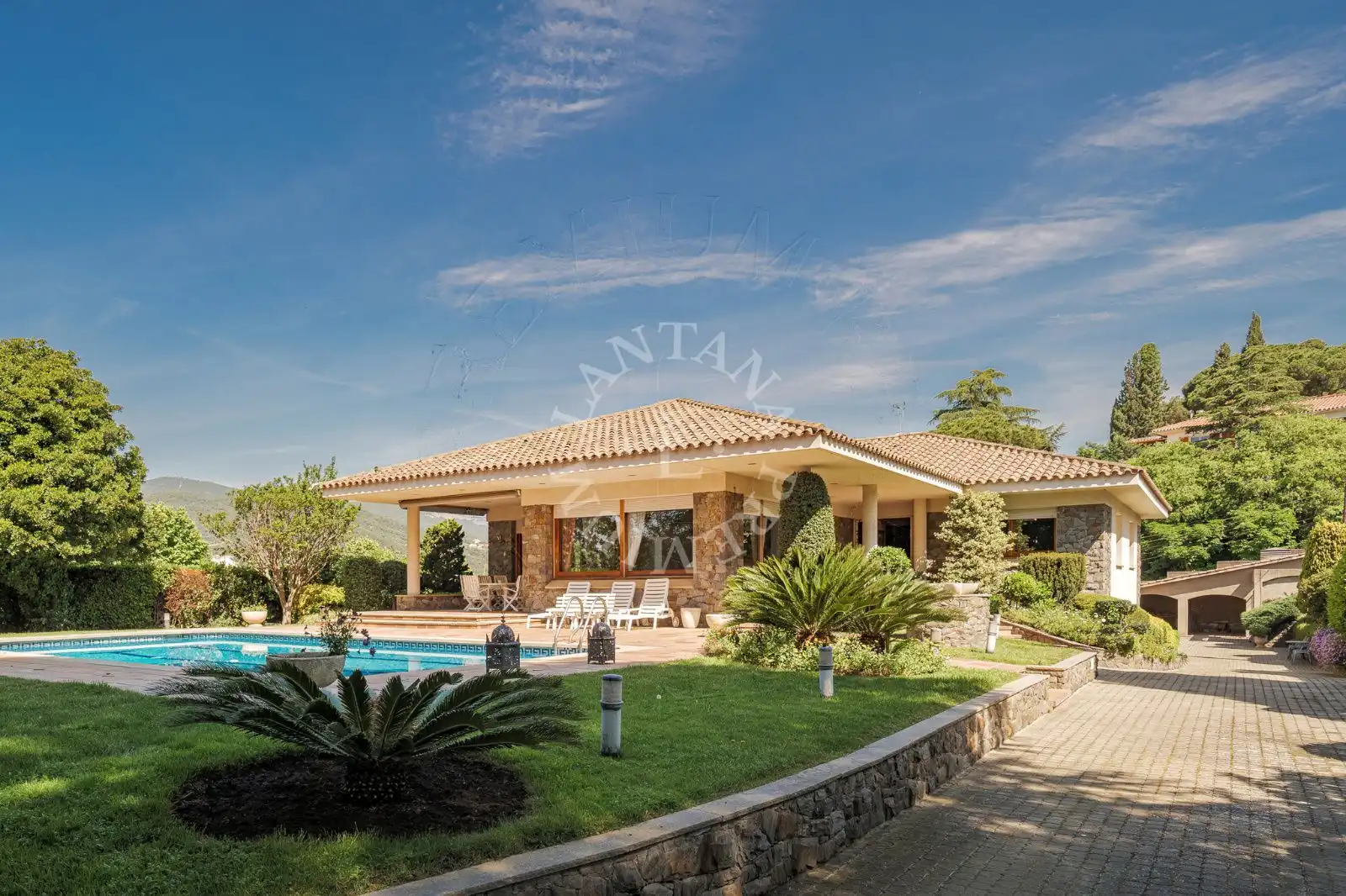 Terraza de Casa o chalet en venta en La Garriga