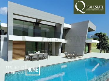 Villa di nuova costruzione con balcone in vendita a Lirios 174