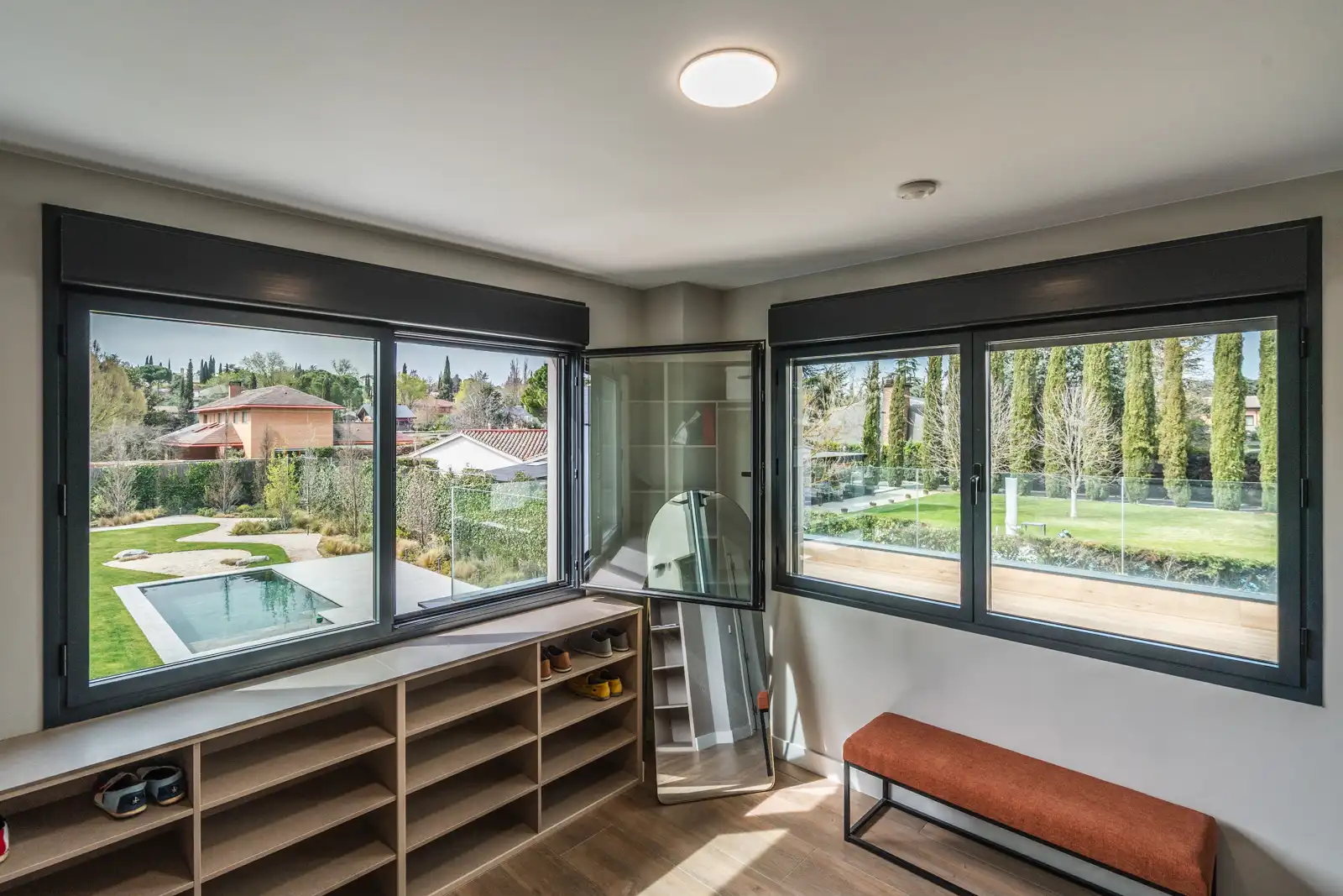 Bedroom of Houses for sale in Villanueva de la Cañada  with Air Conditioner, Heating and Private garden