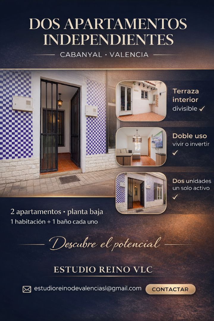 Exterior view of Planta baja for sale in  Valencia Capital  with Air Conditioner, Terrace and Internet