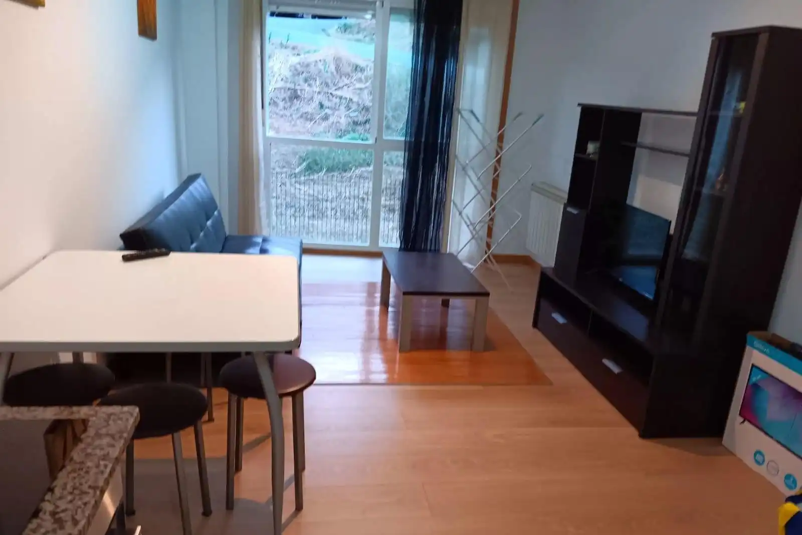 Living room of Flat for rent in Boiro  with Heating and Furnished