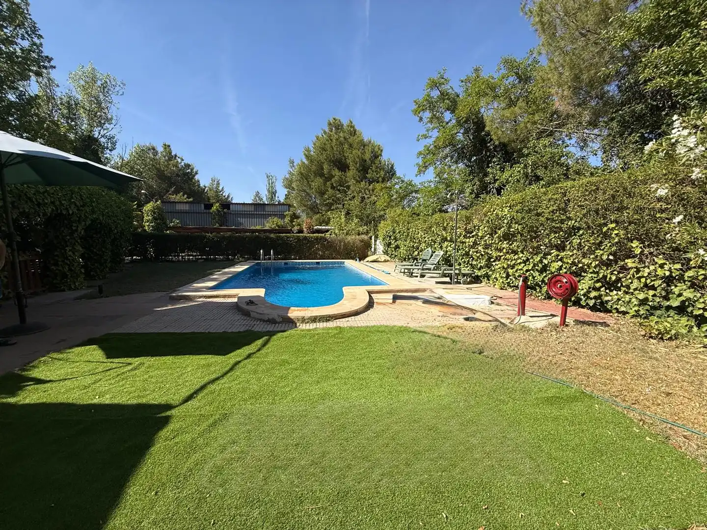 Piscina de Casa o chalet en venta en Argamasilla de Alba con Jardín privado, Terraza y Piscina