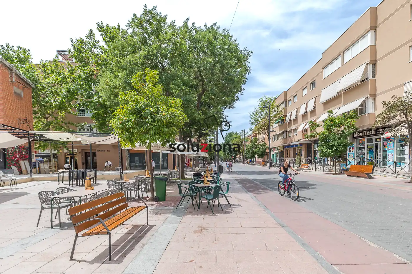 Vista exterior de Piso en venta en Getafe con Aire acondicionado, Calefacción y Parquet