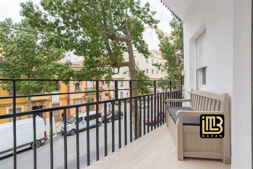 Terrassa de Pis de lloguer en Málaga amb Aire condicionat, Moblat i Forn
