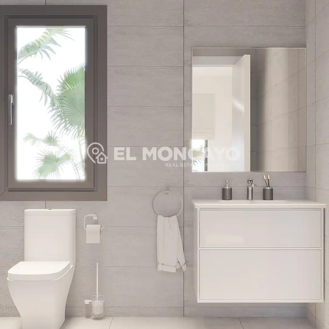 Bany de Casa o xalet en venda en Rojales amb Jardí privat, Terrassa i Piscina