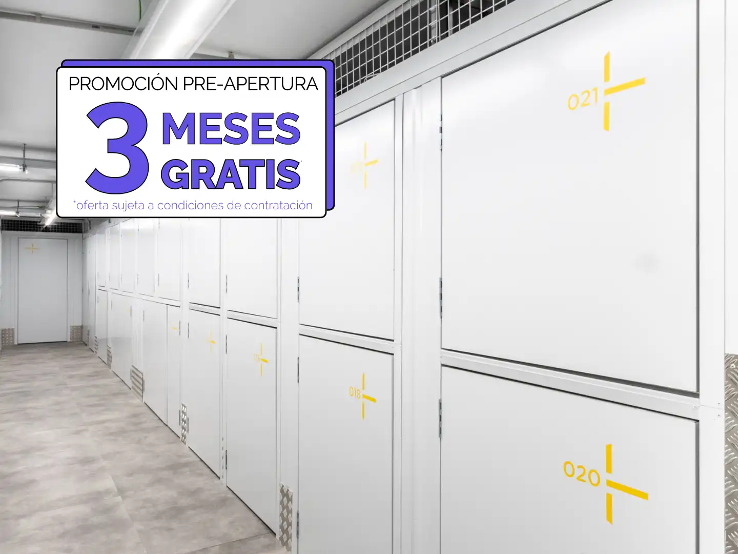 Storage room for rent in Madrid  with Alarm