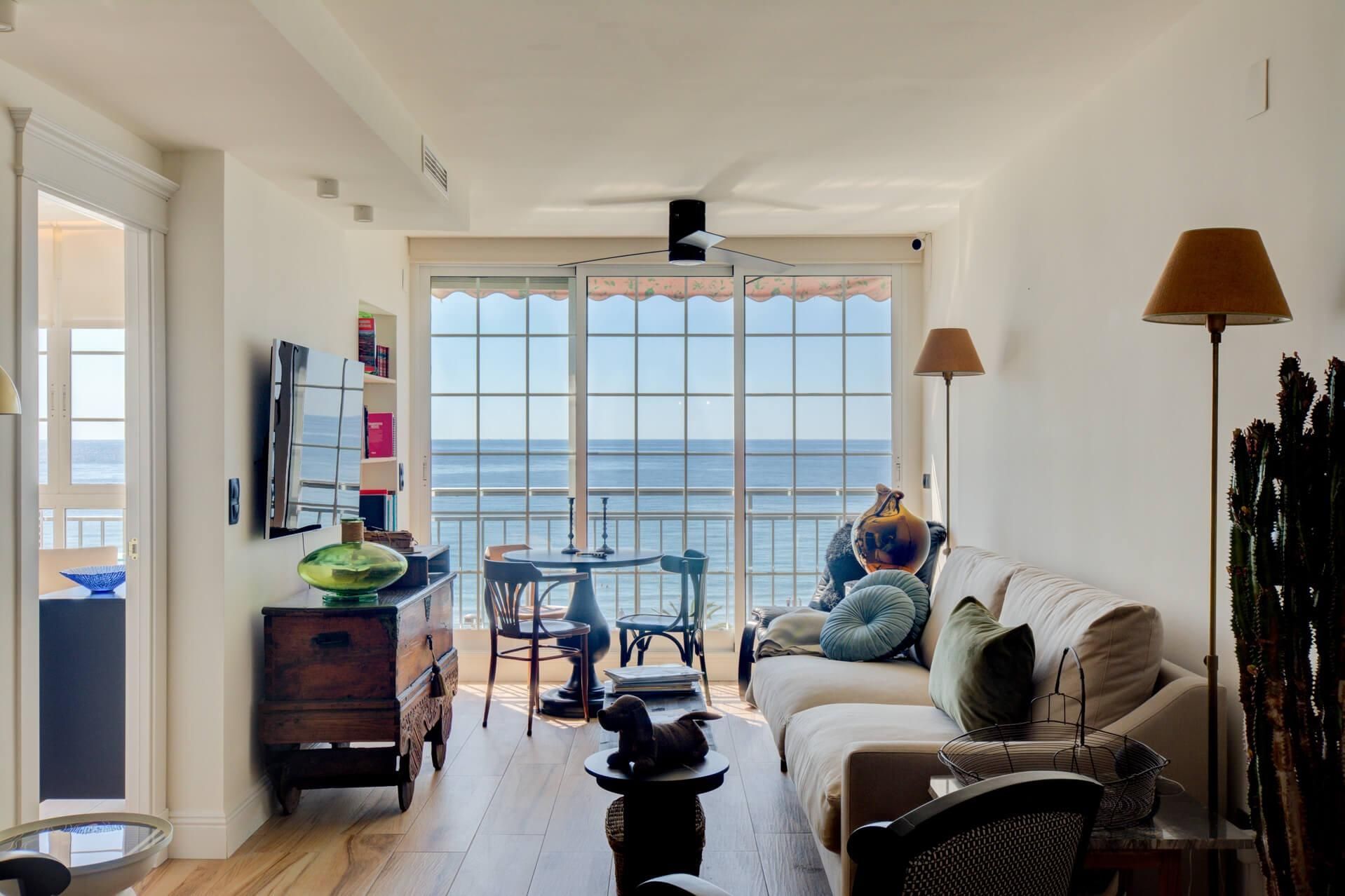 Living room of Flat to rent in Alicante / Alacant  with Air Conditioner, Heating and Terrace