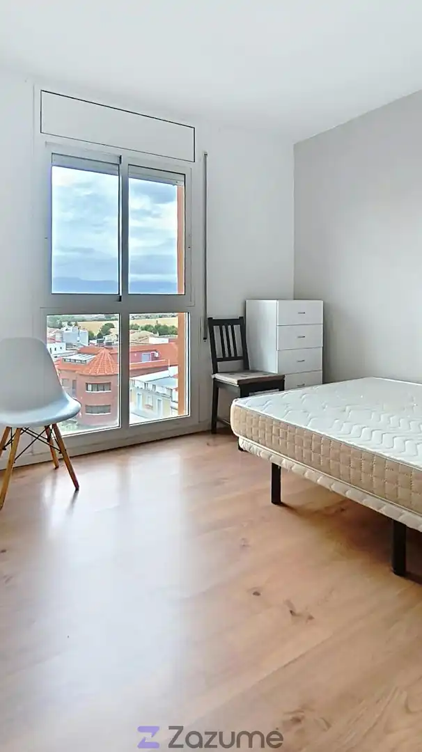 Schlafzimmer von Wohnung zur Miete in Constantí mit Klimaanlage, Parkett und Möbliert