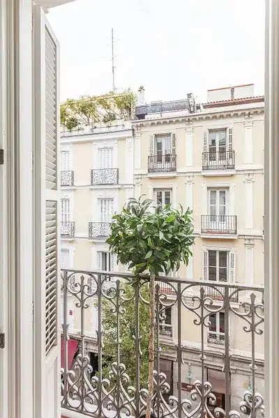 Terraza de Piso de alquiler en Madrid con Aire acondicionado, Calefacción y Parquet