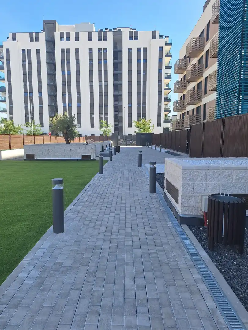 Terraza de Apartamento de alquiler en Alcalá de Henares con Aire acondicionado, Calefacción y Jardín privado