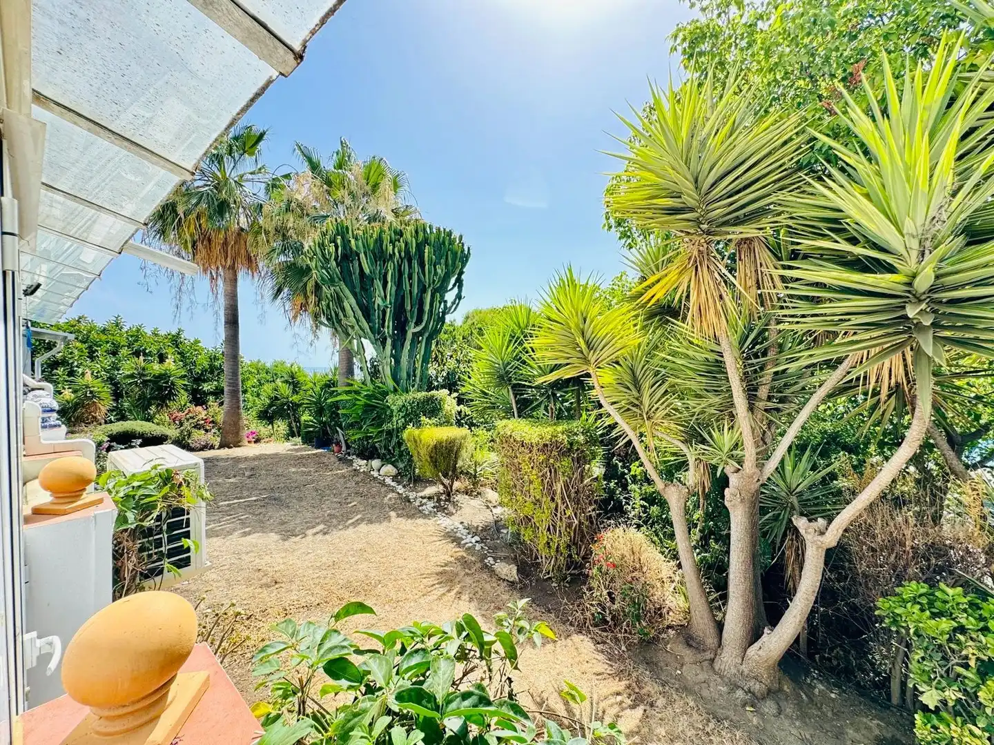 Jardín de Apartamento en venta en Torrox con Aire acondicionado y Piscina comunitaria