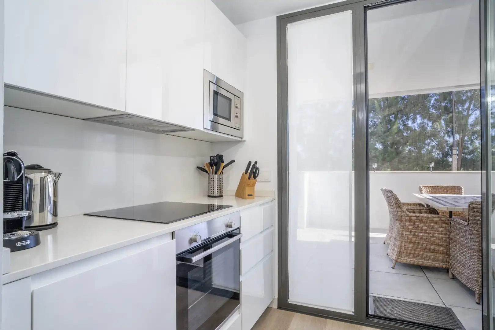 Küche von Wohnungen zum Verkauf in Mijas mit Klimaanlage, Terrasse und Abstellraum