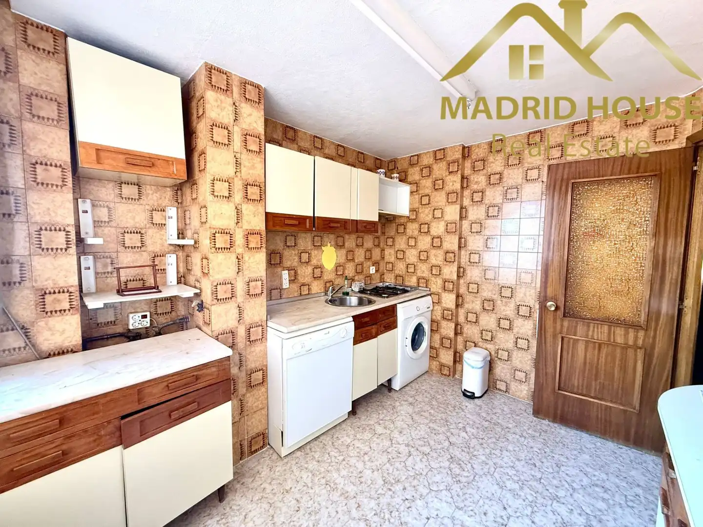Küche von Wohnung zum Verkauf in Madrid mit Heizung und Terrasse