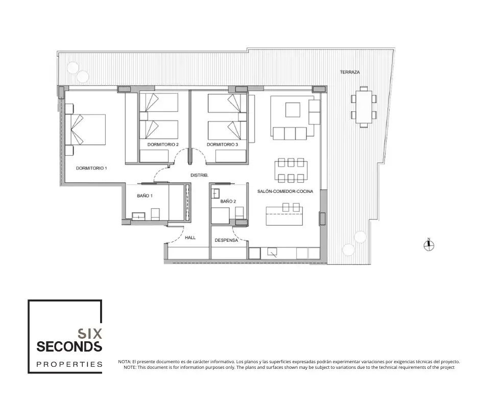 Appartement compact avec piscine à vendre à La Nucia Pueblo, imagen 4