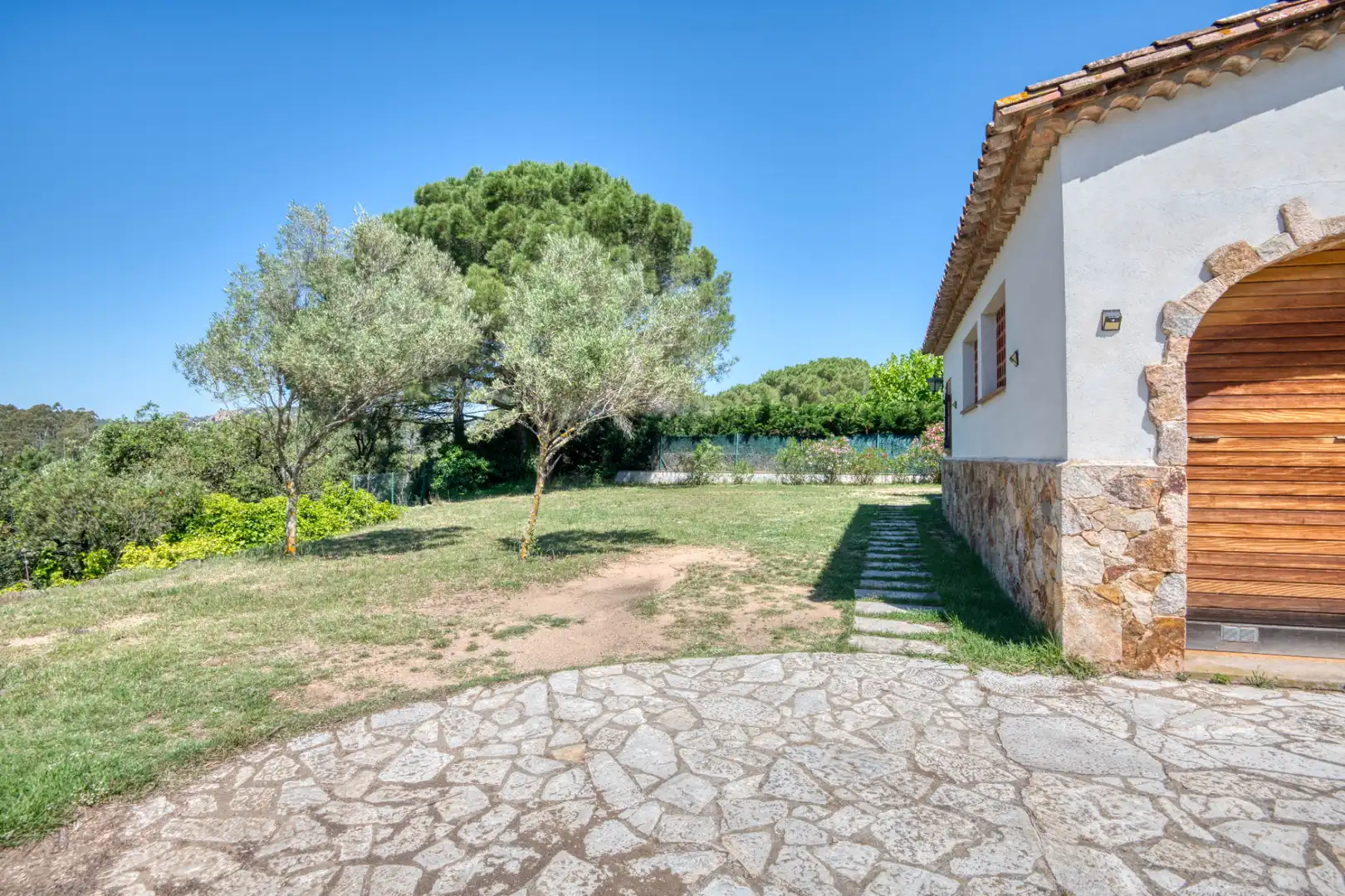 Garden of Houses for sale in Santa Cristina d'Aro  with Furnished, Oven and Washing machine
