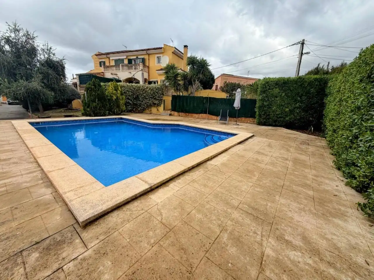 Piscina de Casa adosada en venda en Calvià amb Aire condicionat, Terrassa i Alarma