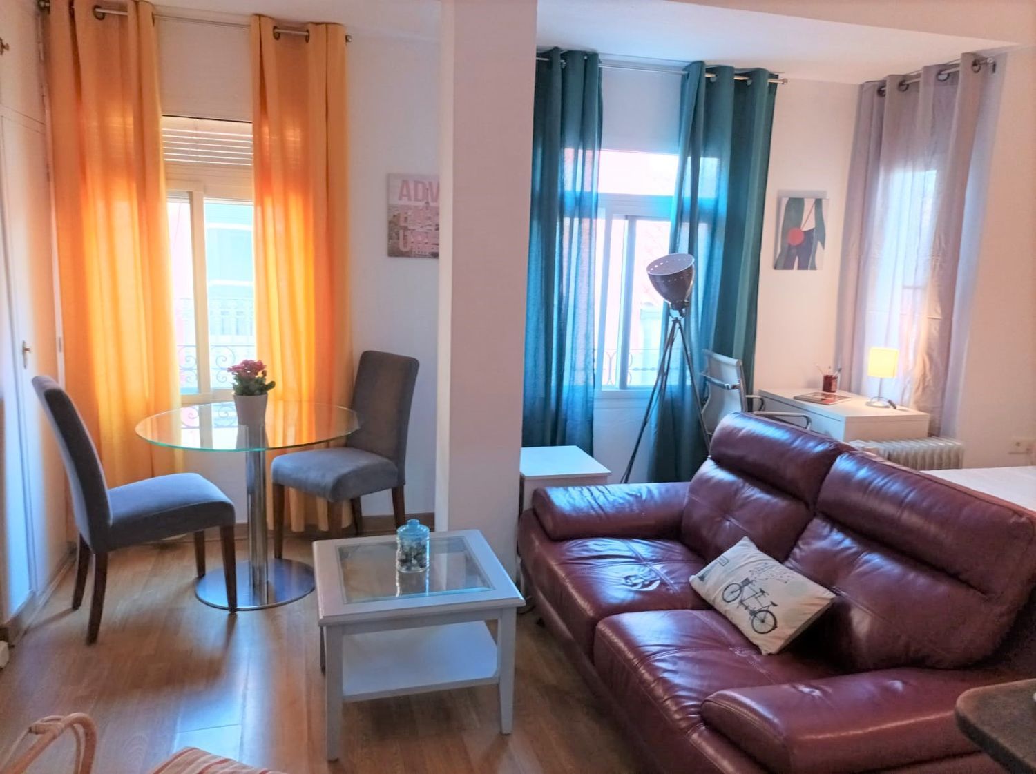 Living room of Flat to rent in Málaga Capital  with Air Conditioner