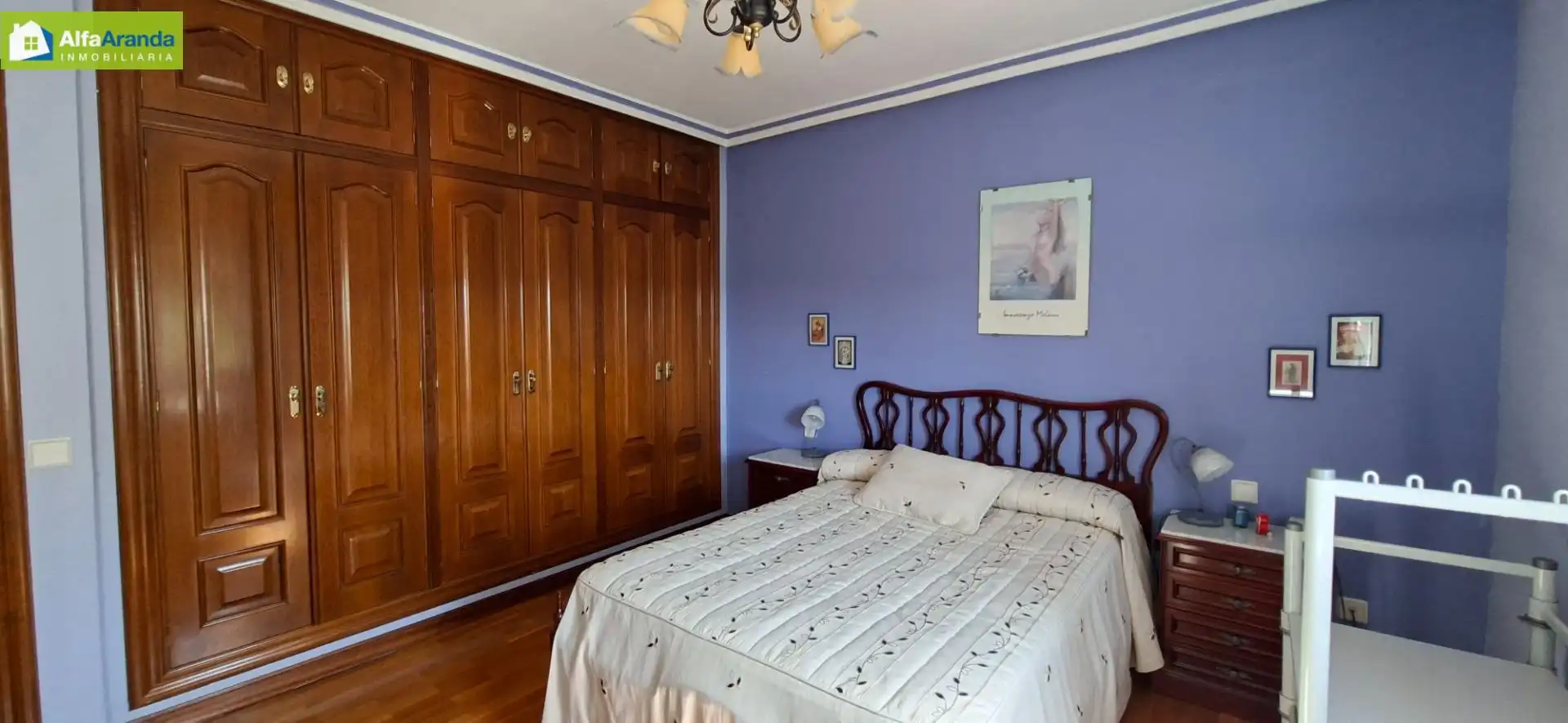 Dormitori de Casa o xalet en venda en Fuentespina amb Calefacció, Jardí privat i Parquet