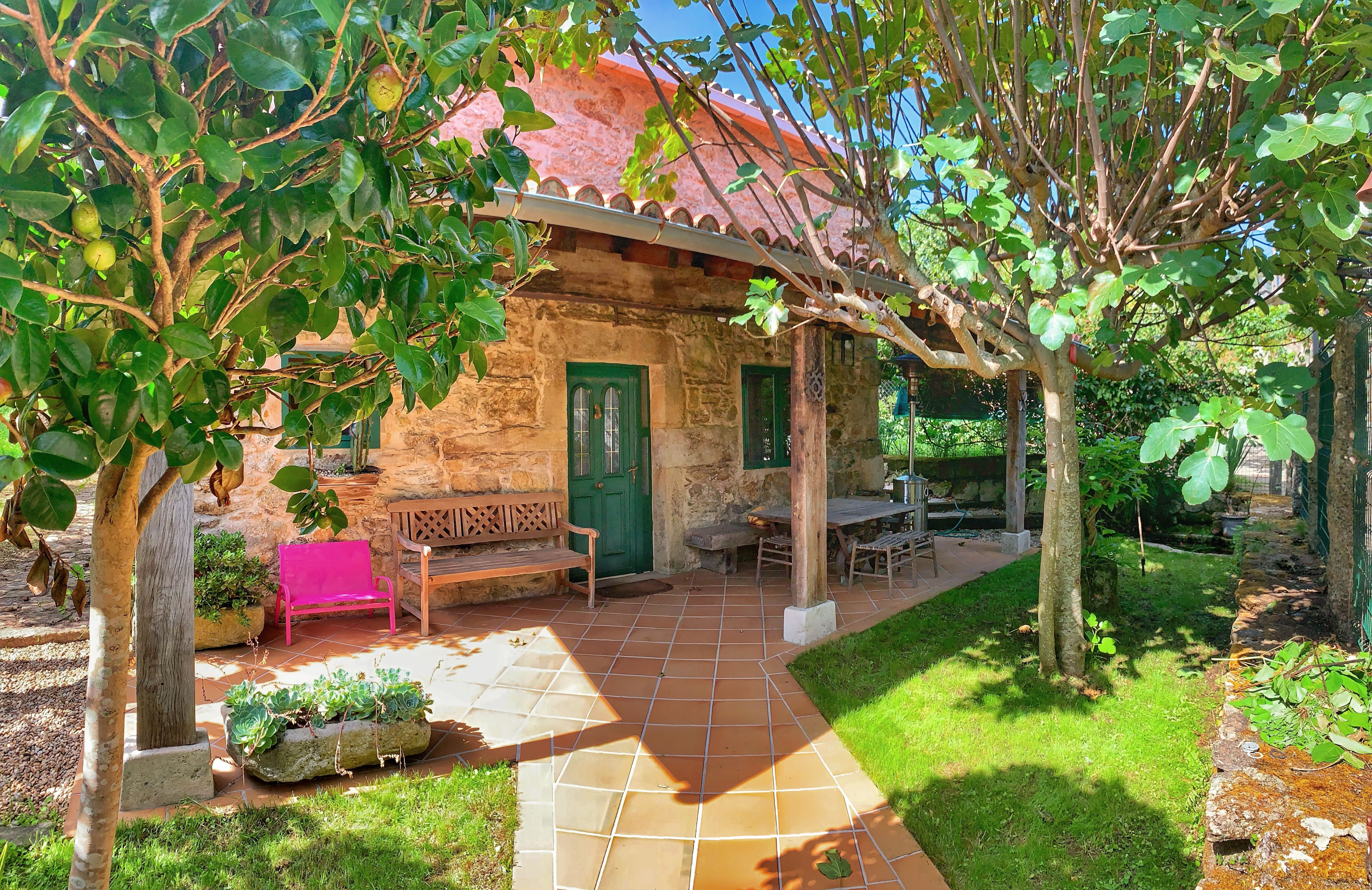 Garden of House or chalet for sale in Noia  with Private garden, Parquet flooring and Terrace