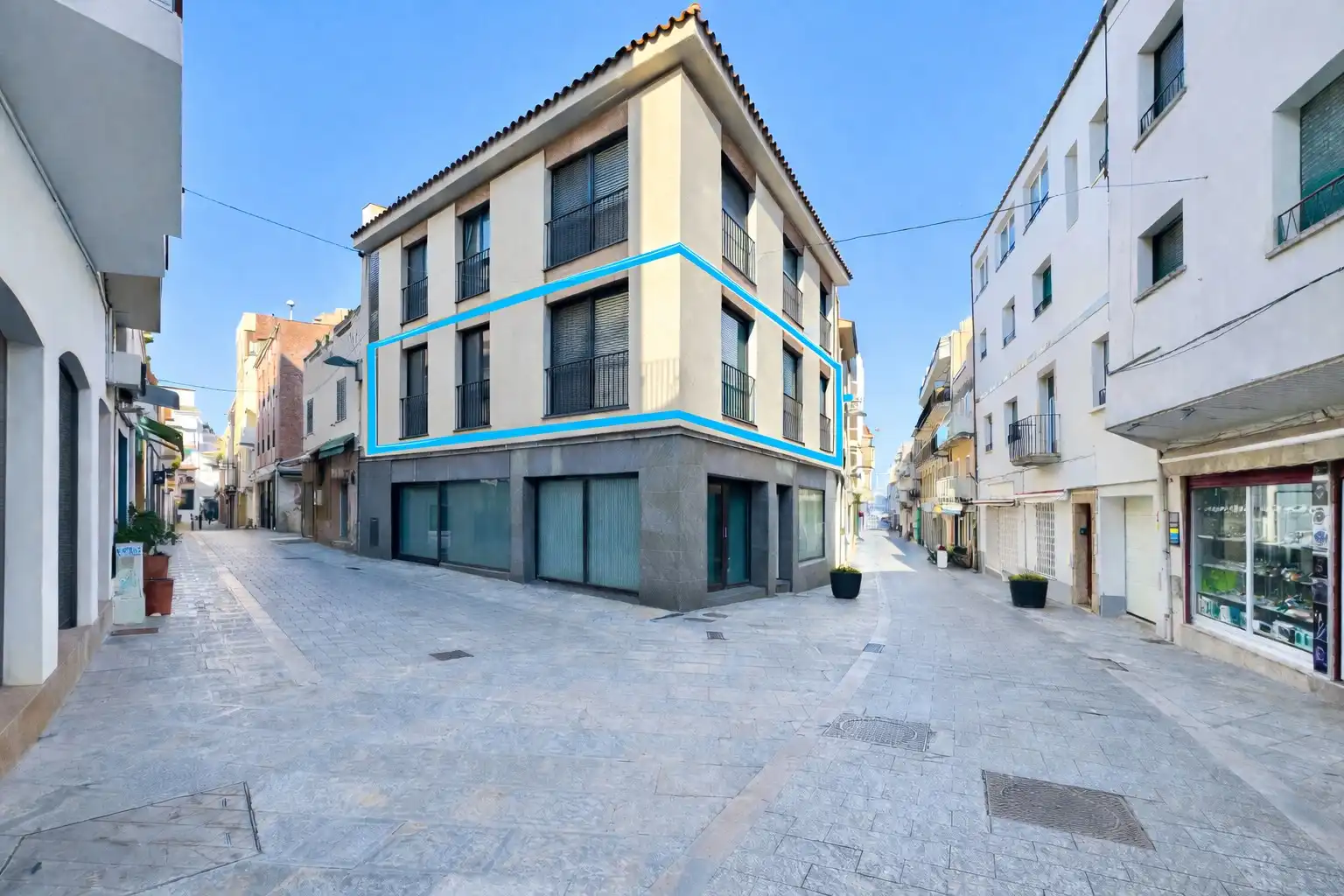 Außenansicht von Wohnungen zum Verkauf in L'Escala mit Heizung und Möbliert