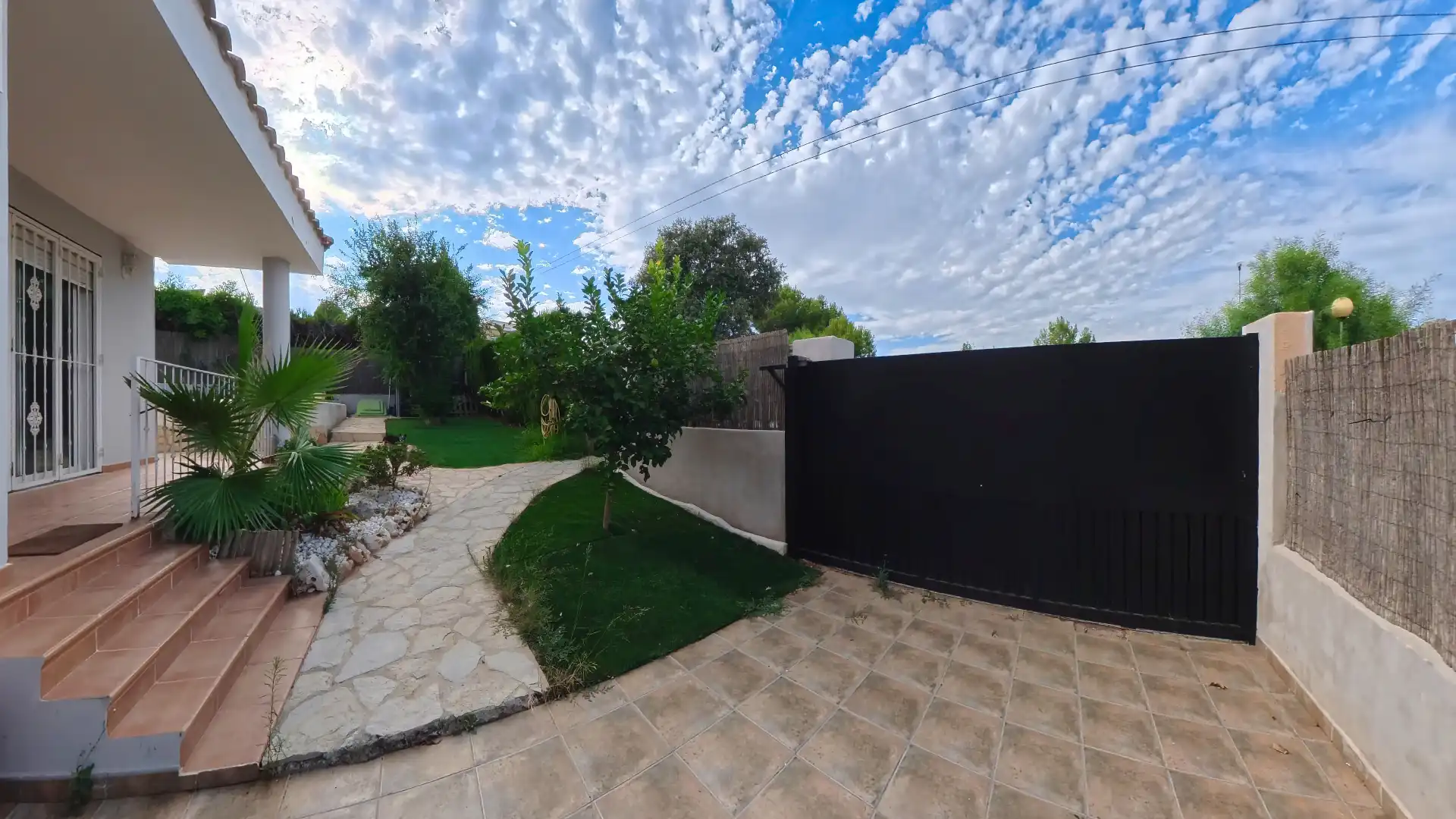 Jardí de Casa adosada en venda en Montserrat amb Calefacció, Jardí privat i Terrassa