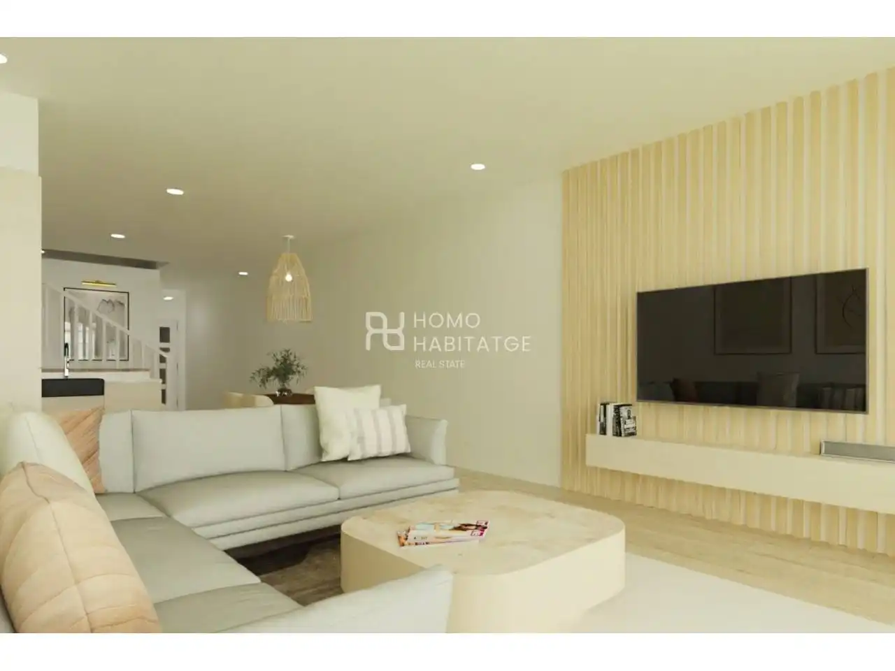 Living room of Houses for sale in Sabadell  with Terrace and Alarm