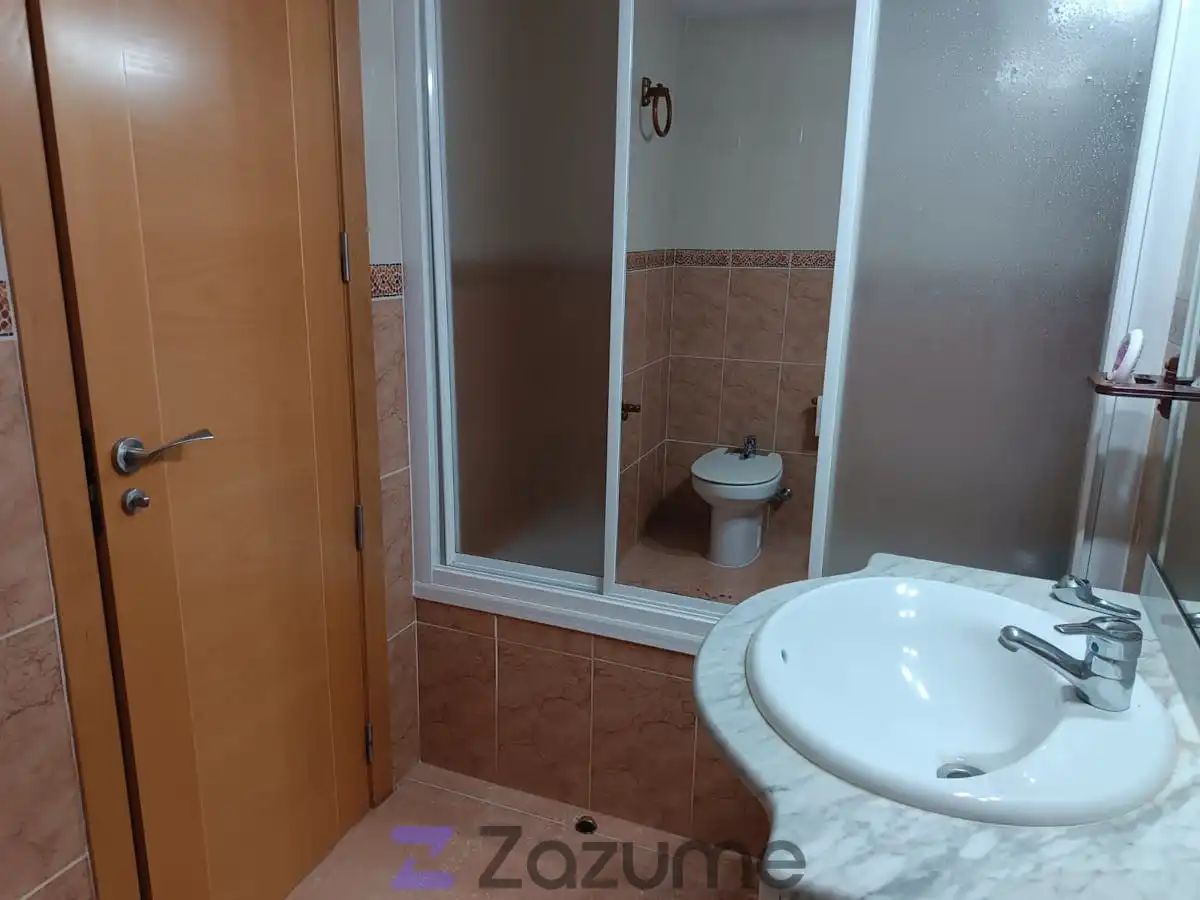 Bathroom of Flat for rent in L'Alcora  with Air Conditioner, Heating and Furnished