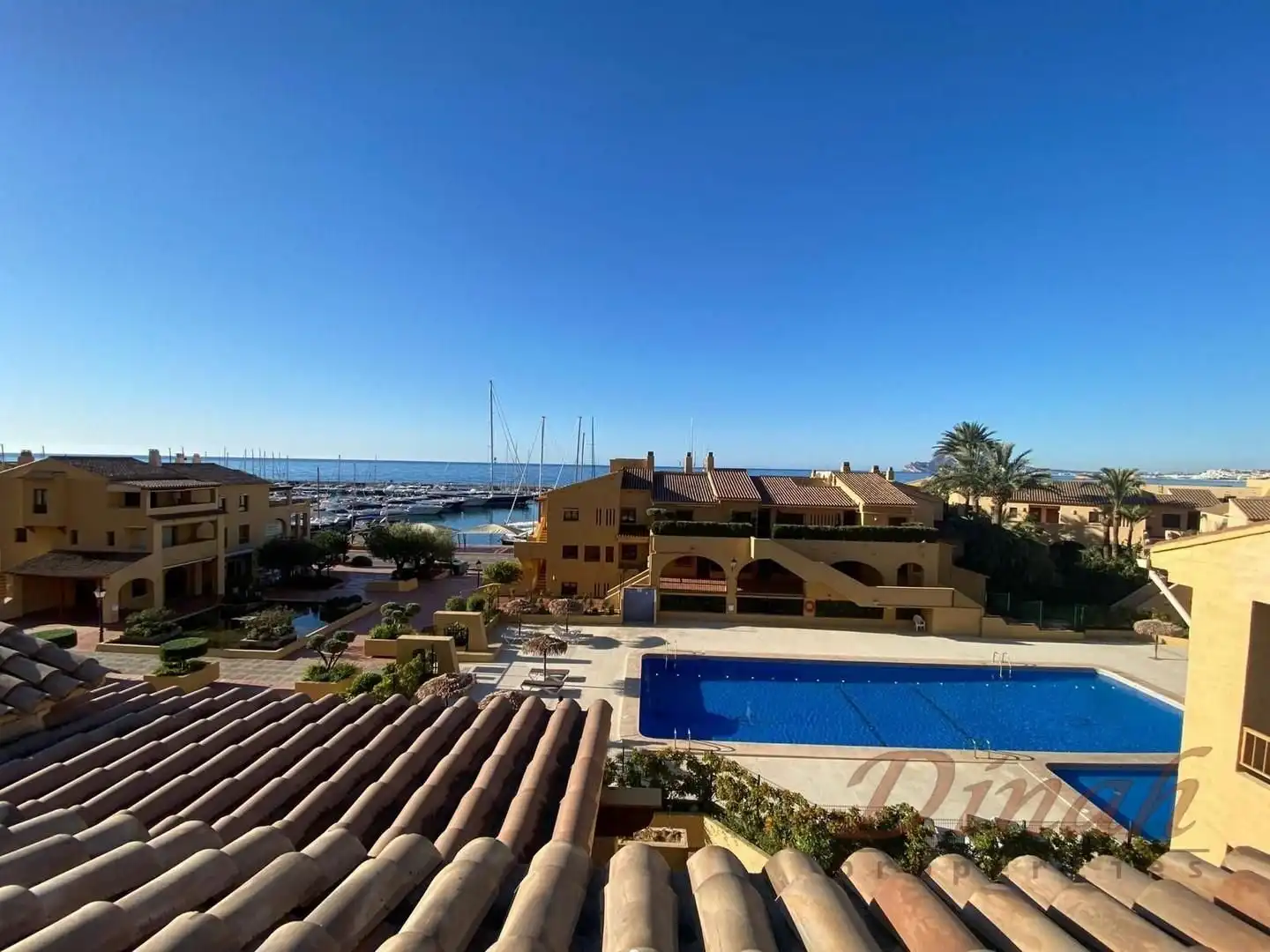 Swimming pool of Apartments for rent in Altea  with Air Conditioner, Heating and Terrace