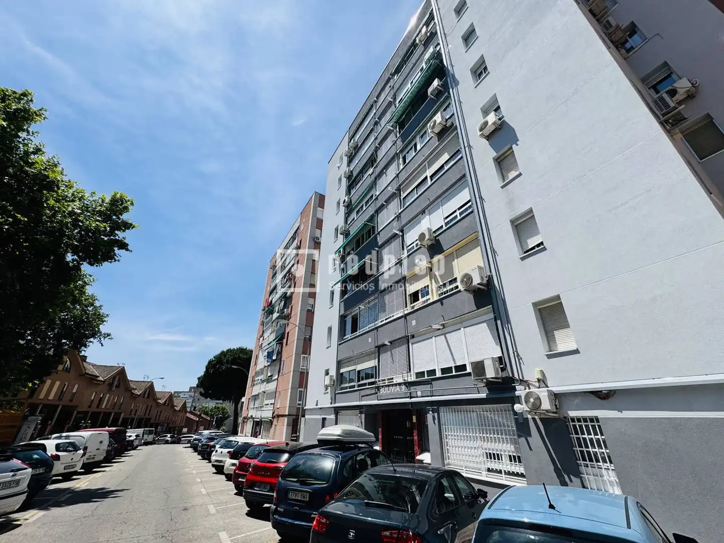 Exterior view of Flat for sale in Fuenlabrada  with Heating, Private garden and Parquet flooring
