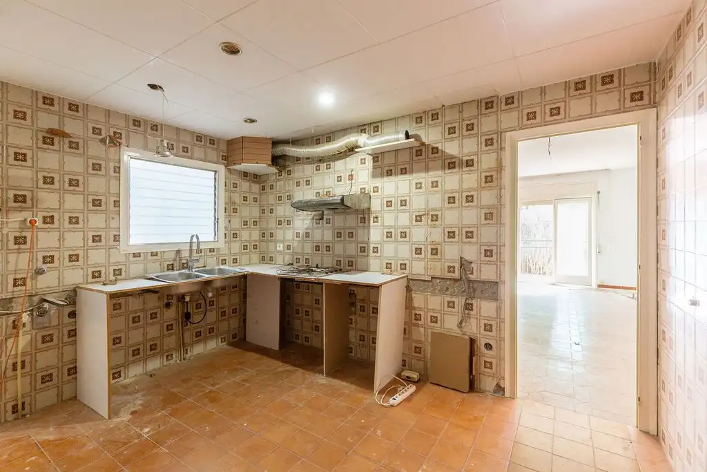Cocina de Apartamento en venta en Arenys de Mar con Terraza