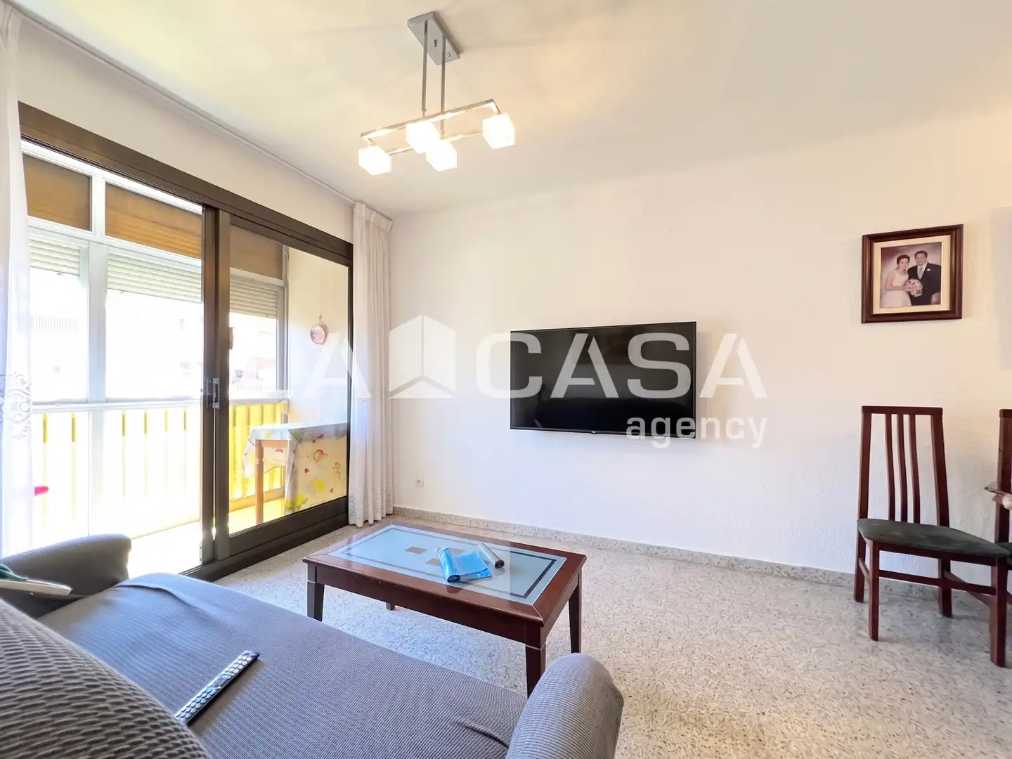 Sala de estar de Piso en venta en Badalona con Balcón