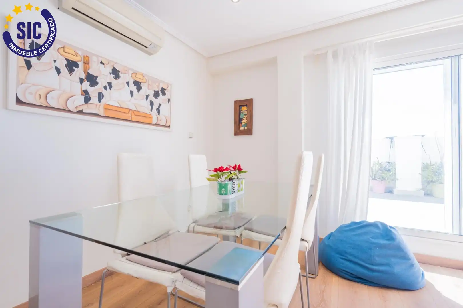 Comedor de Ático en venta en Valencia con Aire acondicionado, Calefacción y Parquet