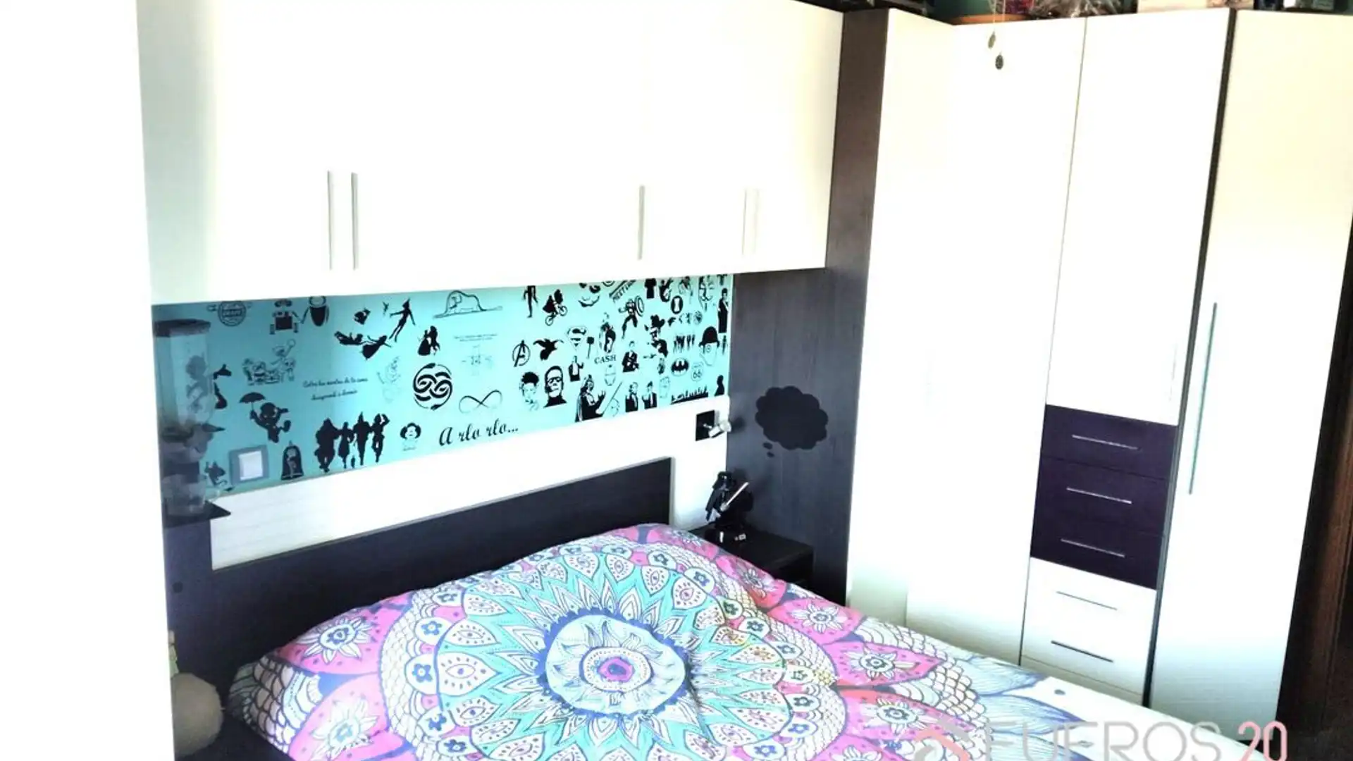 Bedroom of Flat for sale in Barakaldo   with Heating and Furnished