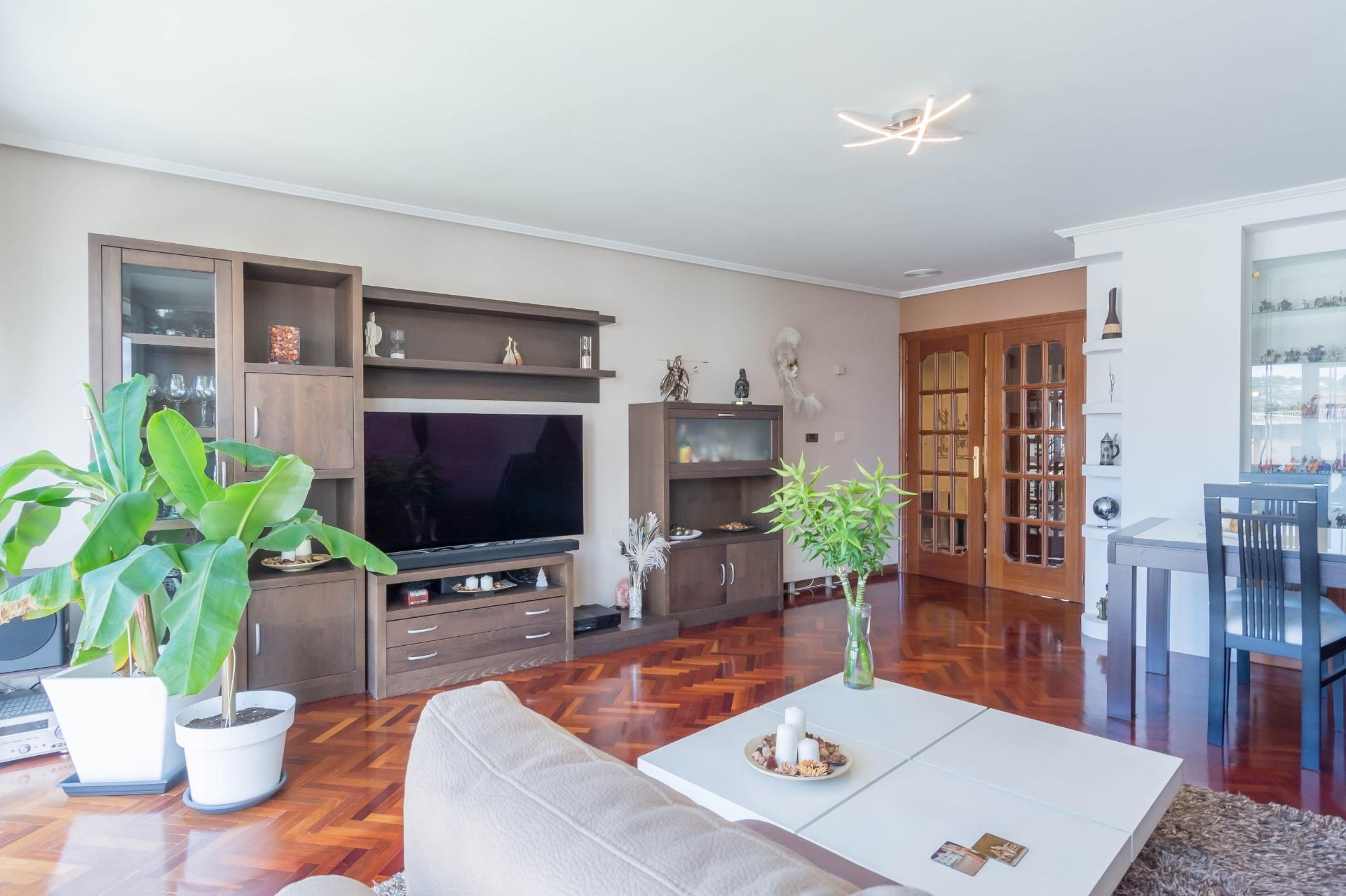 Sala d'estar de Àtic en venda en Oleiros