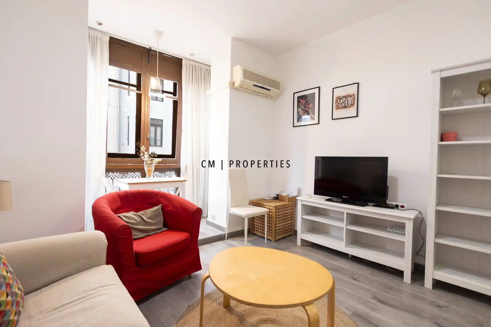 Sala de estar de Piso en venta en Valencia con Aire acondicionado, Calefacción y Amueblado