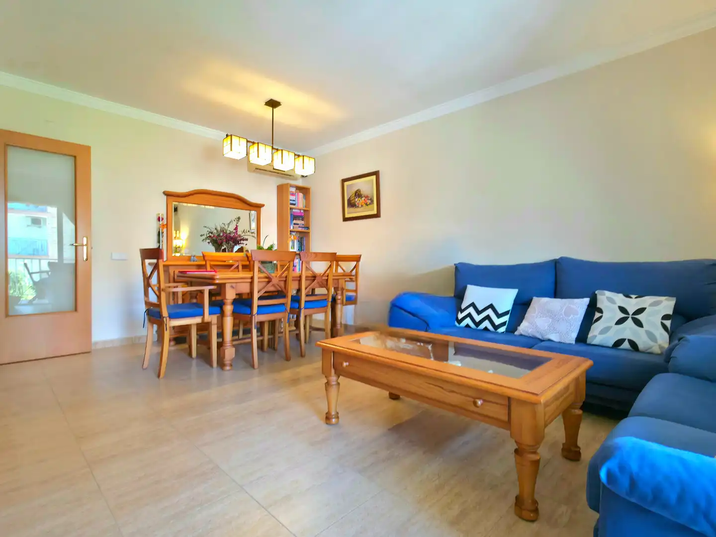 Sala de estar de Piso en venta en Sant Andreu de la Barca con Aire acondicionado, Calefacción y Terraza