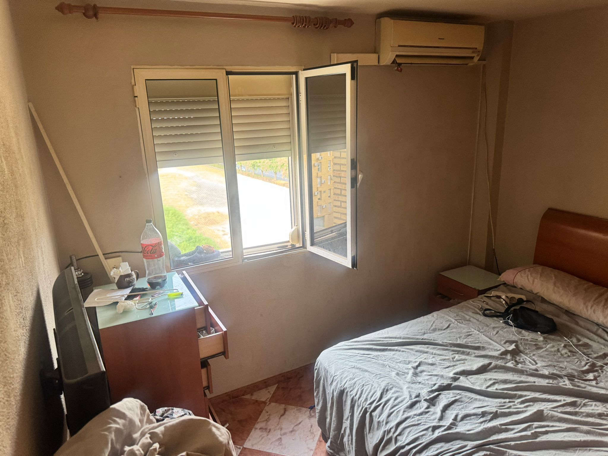 Bedroom of Flat for sale in  Sevilla Capital  with Terrace and Storage room