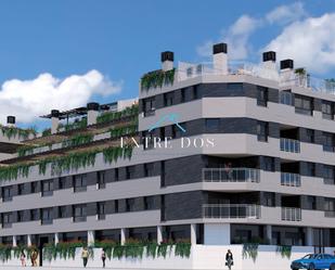 Vista exterior de Pis en venda en Castellón de la Plana / Castelló de la Plana amb Aire condicionat, Jardí privat i Traster