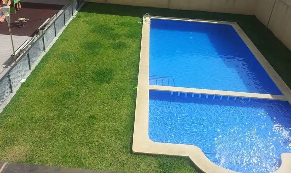 Piscina de Piso de alquiler en Alcoy / Alcoi con Aire acondicionado, Calefacción y Terraza
