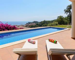 Swimming pool of House or chalet for sale in Tossa de Mar  with Heating, Terrace and Storage room