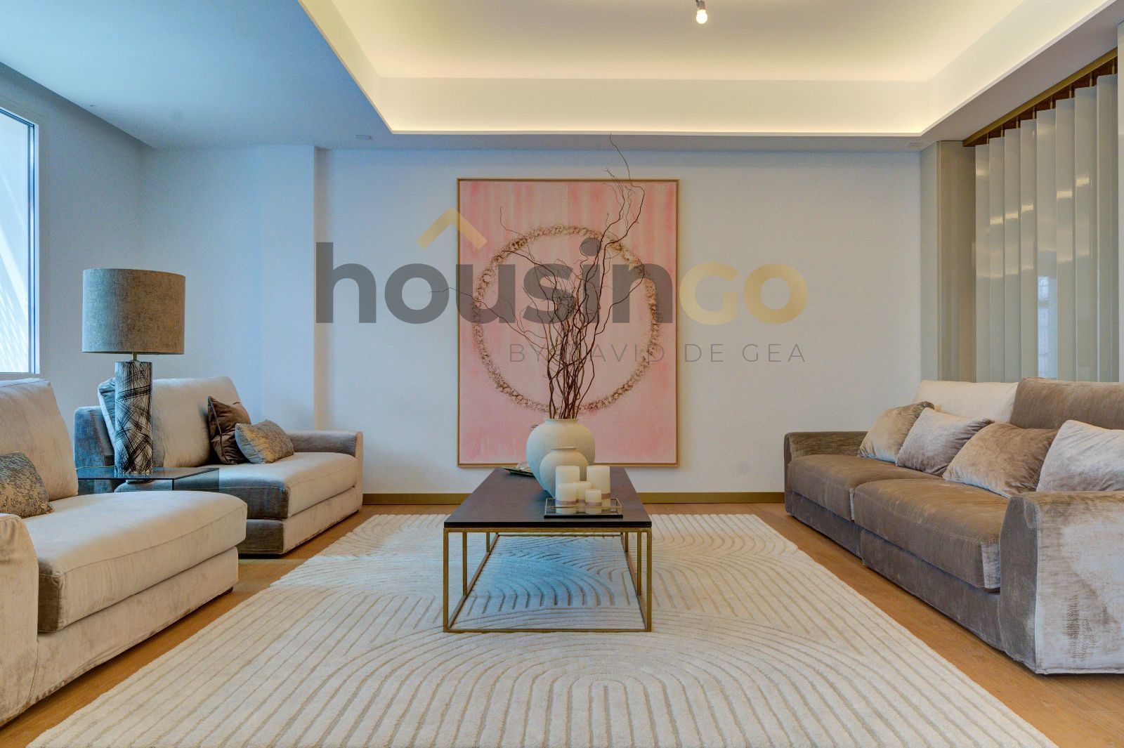 Sala de estar de Piso en venta en  Madrid Capital con Aire acondicionado, Calefacción y Terraza